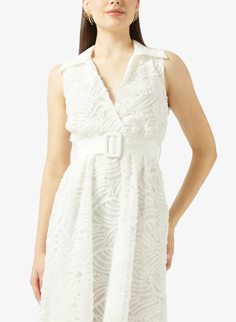 Ella Limited Edition  Lace Shirt Dress for Women | Best Price UAE